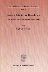 Steuerpolitik in der Demokratie