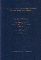 Siebold-Bibliographie