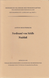 Ferdinand von Schills Nachlaß