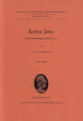 Kyrios Jesus