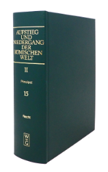 Aufstieg und Niedergang der römischen Welt (ANRW) /Rise and Decline of the Roman World. Part 2/Vol. 15