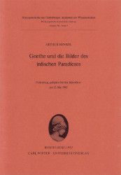 Goethe und die Bilder des irdischen Paradieses