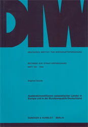 Auslandsinvestitionen ostasiatischer Länder in Europa und in der Bundesrepublik Deutschland