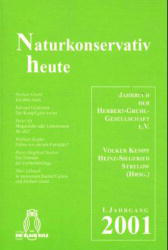 Naturkonservativ heute; Band 1 · Jahrbuch 2001