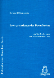 Interpretationen des Bewußtseins