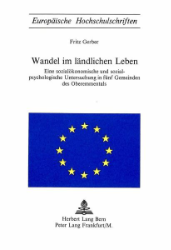 Wandel im ländlichen Leben