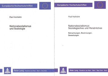 Nationalsozialismus, Soziologie, Persönliches