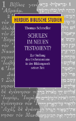 Schulen im Neuen Testament?