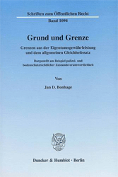 Buchcover Grund und Grenze