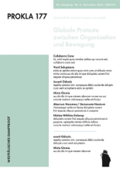 Globale Proteste zwischen Organisation und Bewegung