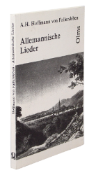 Allemannische [sic!] Lieder