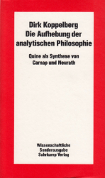 Die Aufhebung der analytischen Philosophie