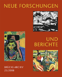 Brücke-Archiv 23/2008: Neue Forschungen und Berichte