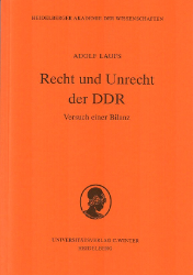 Recht und Unrecht in der DDR