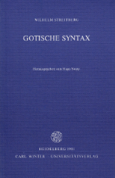 Gotische Syntax. - Streitberg, Wilhelm