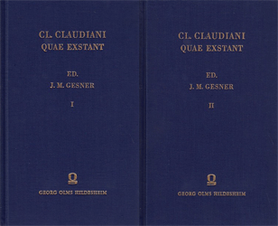 Cl. Claudiani quae exstant,