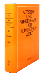 Aufstieg und Niedergang der römischen Welt (ANRW) /Rise and Decline of the Roman World. Part 2/Vol. 5/2