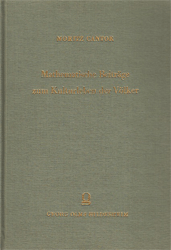 Mathematische Beiträge zum Kulturleben der Völker