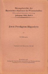 Zwei Predigten Hippolyts