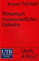 Wörterbuch wissenschaftlicher Einheiten