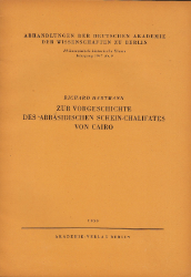 Zur Vorgeschichte des 'Abbâsidischen Schein-Chalifates von Cairo