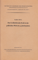 Das Großmährische Reich in der politischen Welt des 9. Jahrhunderts