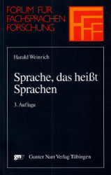 Sprache, das heißt Sprachen