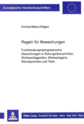 Regeln für Abweichungen