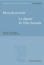 Menschenwürde/La dignité de l' être humain