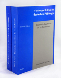 Literarische Hausbücher des 16. Jahrhunderts, Band I und II