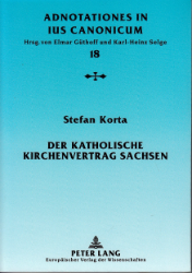 Der katholische Kirchenvertrag Sachsen