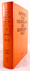 Aufstieg und Niedergang der römischen Welt (ANRW) /Rise and Decline of the Roman World. Part 2/Vol. 32/2