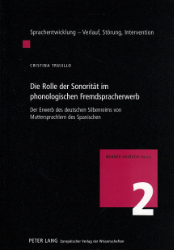 Die Rolle der Sonorität im phonologischen Fremdsprachenerwerb