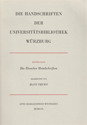 Die Handschriften der Zisterzienserabtei Ebrach