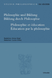 Philosophie und Bildung - Bildung durch Philosophie