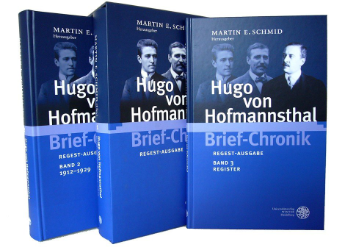 Hugo von Hofmannsthal - Brief-Chronik