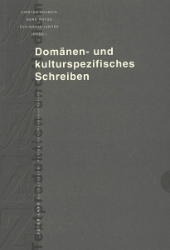 Domänen- und kulturspezifisches Schreiben