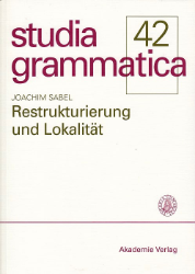 Restrukturierung und Lokalität