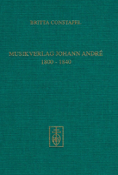 Der Musikverlag Johann André in Offenbach am Main