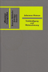 Verkündigung und Wahrnehmung. - Hintzen, Johannes