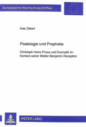 Poetologie und Prophetie