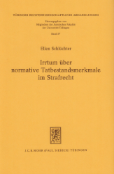 Irrtum über normative Tatbestandsmerkmale im Strafrecht