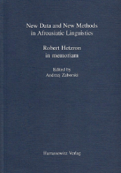 New Data and New Methods in Afroasiatic Linguistics