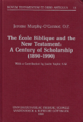 The École Biblique and the New Testament