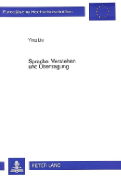 Sprache, Verstehen und Übertragung