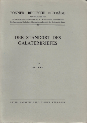 Der Standort des Galaterbriefes