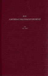 Die Amerbachkorrespondenz. Band VIII