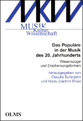 Das Populäre in der Musik des 20. Jahrhunderts