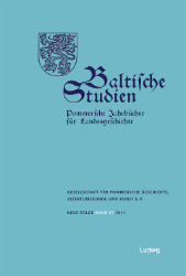 Baltische Studien. Neue Folge; Band 97 (2011)