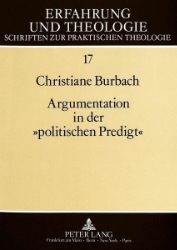 Argumentation in der »politischen Predigt«